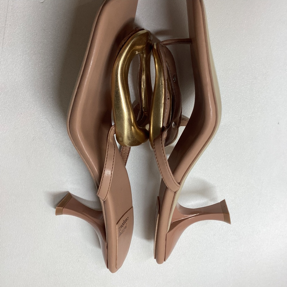 Jeffrey Campbell Linq Up 60mm leather heeled sandals - Picture 10 of 14
